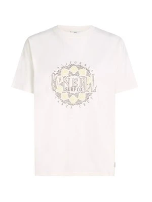 T-shirt z nadrukiem O'Neill biały