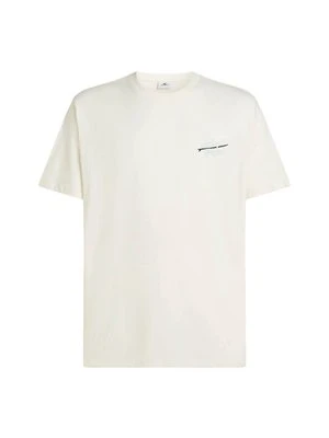 T-shirt z nadrukiem O'Neill biały