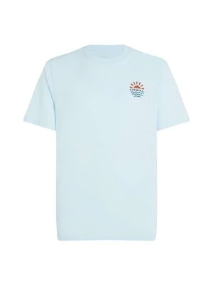 T-shirt z nadrukiem O'Neill niebieski