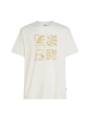 T-shirt z nadrukiem O'Neill biały