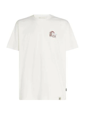 T-shirt z nadrukiem O'Neill biały
