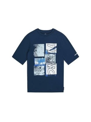 T-shirt z nadrukiem O'Neill granatowy