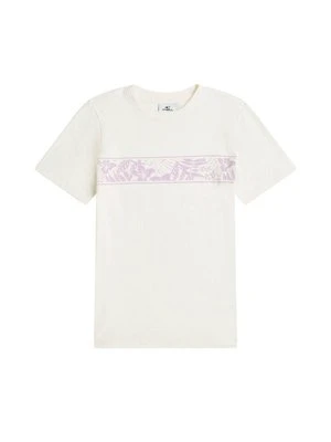 T-shirt z nadrukiem O'Neill biały