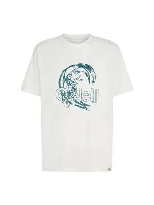 T-shirt z nadrukiem O'Neill biały