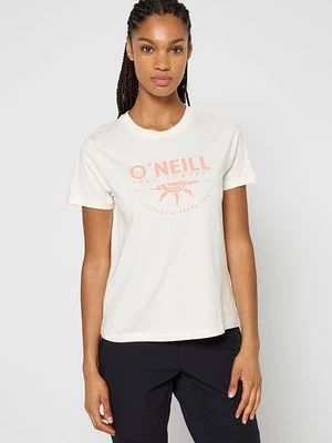 T-shirt z nadrukiem O'Neill biały