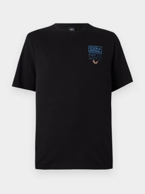 T-shirt z nadrukiem O'Neill czarny