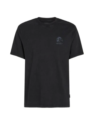 T-shirt z nadrukiem O'Neill czarny