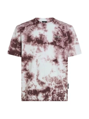 T-shirt z nadrukiem O'Neill fioletowy