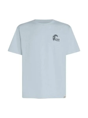 T-shirt z nadrukiem O'Neill jasnoniebieski
