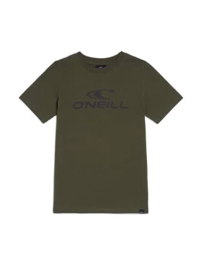T-shirt z nadrukiem O'Neill khaki