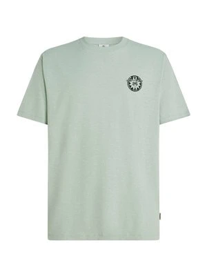 T-shirt z nadrukiem O'Neill miętowy