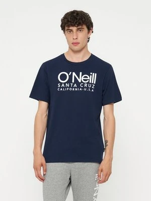 T-shirt z nadrukiem O'Neill niebieski