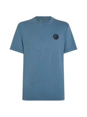 T-shirt z nadrukiem O'Neill niebieski