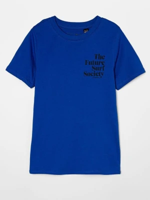 T-shirt z nadrukiem O'Neill niebieski