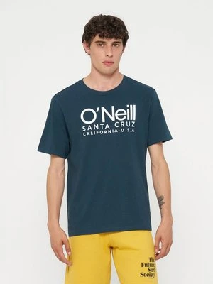 T-shirt z nadrukiem O'Neill oliwkowy