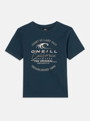 T-shirt z nadrukiem O'Neill szary