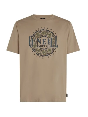 T-shirt z nadrukiem O'Neill wielbłądzi