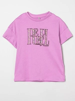 T-shirt z nadrukiem Only