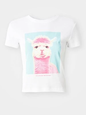 T-shirt z nadrukiem Only