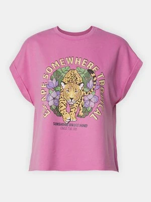 T-shirt z nadrukiem Only