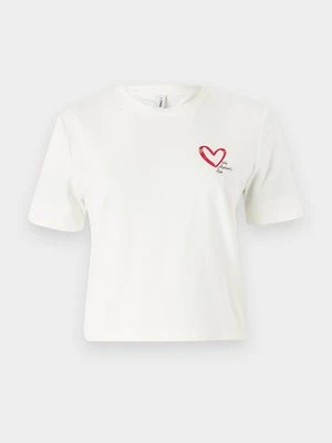 T-shirt z nadrukiem Only