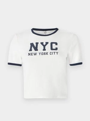 T-shirt z nadrukiem Only