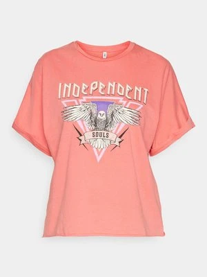 T-shirt z nadrukiem Only