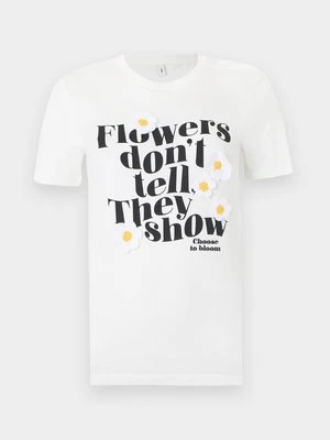 T-shirt z nadrukiem Only