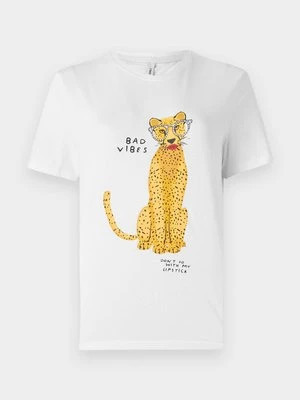 Zdjęcie produktu T-shirt z nadrukiem Only biały
