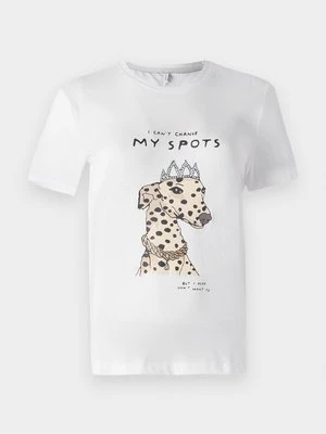 T-shirt z nadrukiem Only