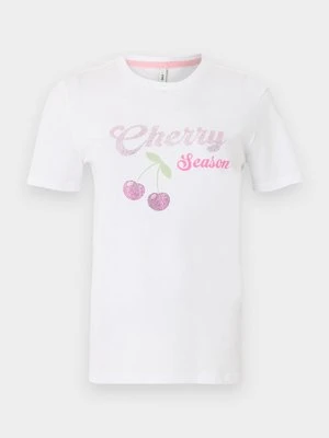 T-shirt z nadrukiem Only