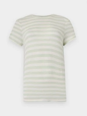 T-shirt z nadrukiem Only mleczny