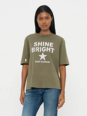 T-shirt z nadrukiem Only