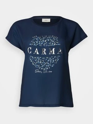 T-shirt z nadrukiem ONLY Carmakoma