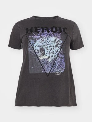 T-shirt z nadrukiem ONLY Carmakoma