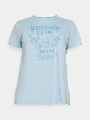 T-shirt z nadrukiem ONLY Carmakoma