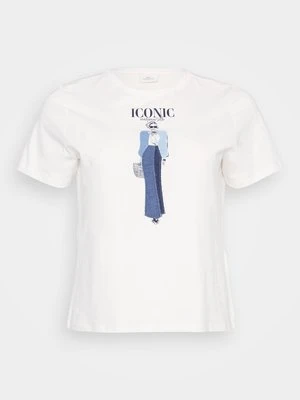 T-shirt z nadrukiem ONLY Carmakoma