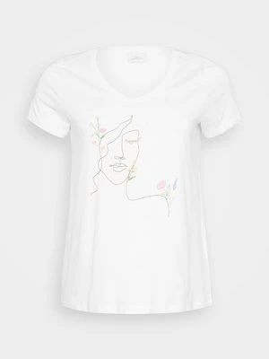 T-shirt z nadrukiem ONLY Carmakoma