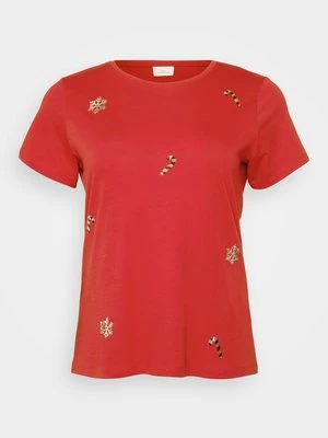 T-shirt z nadrukiem ONLY Carmakoma