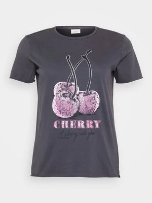 T-shirt z nadrukiem ONLY Carmakoma