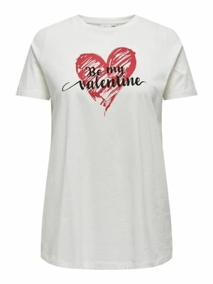 T-shirt z nadrukiem ONLY Carmakoma