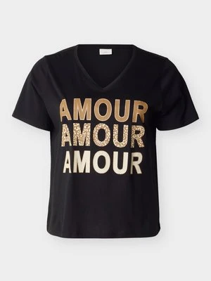 T-shirt z nadrukiem ONLY Carmakoma