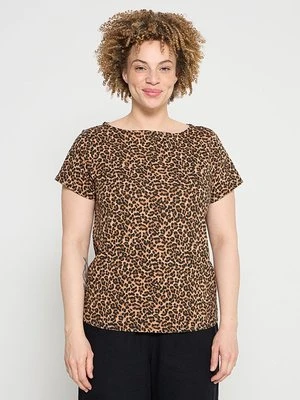 T-shirt z nadrukiem ONLY Carmakoma
