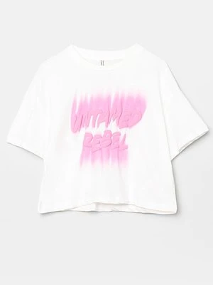 T-shirt z nadrukiem ONLY GIRLS