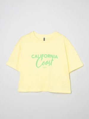 T-shirt z nadrukiem ONLY GIRLS