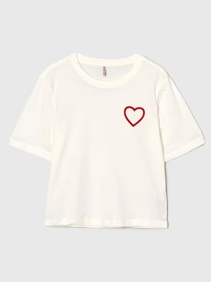 T-shirt z nadrukiem ONLY GIRLS