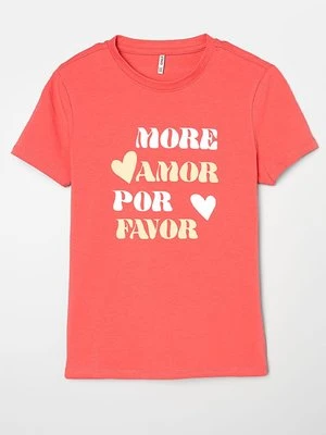 T-shirt z nadrukiem ONLY GIRLS