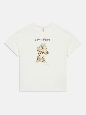 T-shirt z nadrukiem ONLY GIRLS niebieski