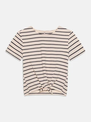 T-shirt z nadrukiem ONLY GIRLS beżowy