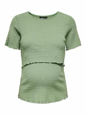 T-shirt z nadrukiem ONLY MATERNITY